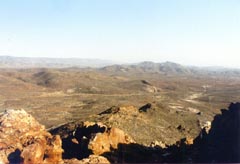 Вид на Рихтерсвельд с вершины Клипбока налево